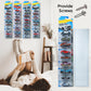KASTUN 5 Pcs Diecast Display Case for Hot-Wheels Match-Box,Toy Car Storage Organizer,Compatible with Hot-Wheels Match-Box Packaged Cars,Packaged Cars