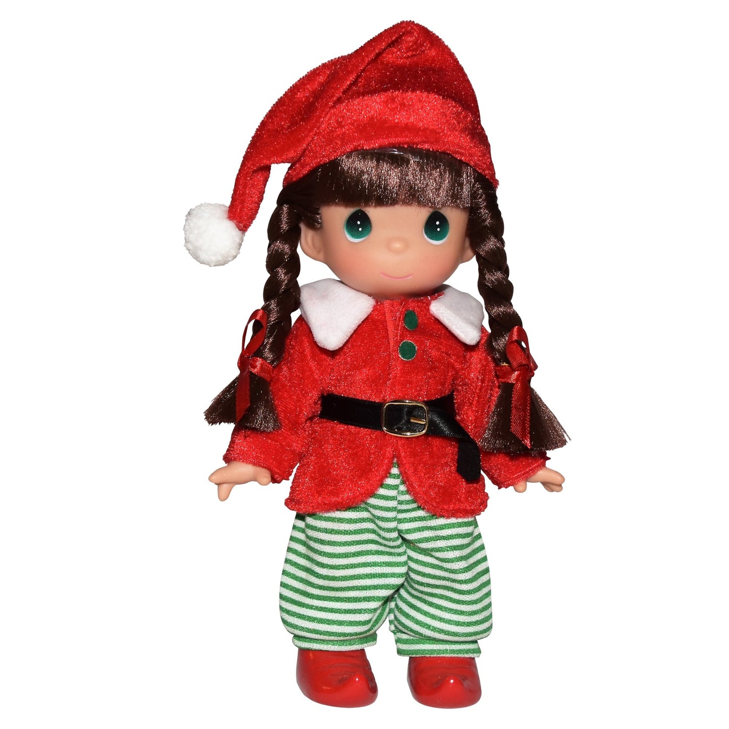 The Doll Maker Precious Moments Dolls, Linda Rick, Santa's Lil' Helper, 9 inch Doll