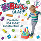 MindWare KaBlocks Blast, Includes 30 Foam Blocks, 2 Launch Blocks, Building Platform & Kaboom Launch Pad - Ages 3+