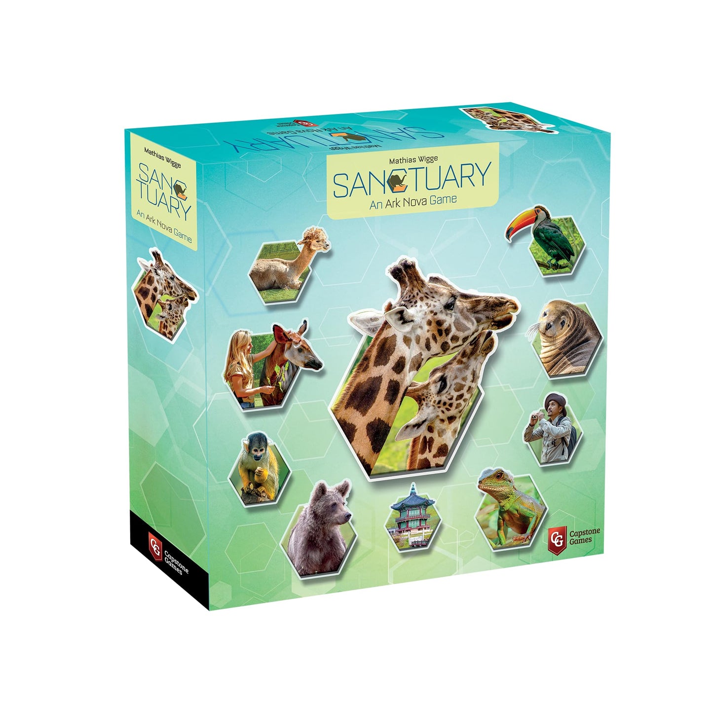 Capstone Games Sanctuary Animal-Themed Strategy Board Game