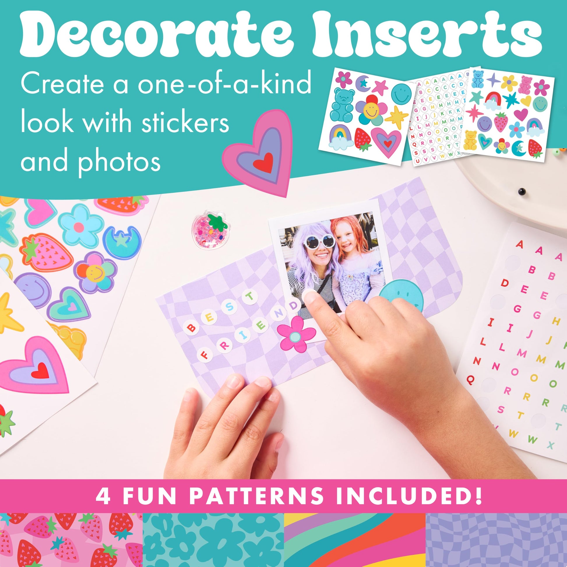 Creativity for Kids Chic Boutique Belt Bag: DIY Girls Art & Craft Kit, Girls Toys Age 6-8+, Crafts and Cute Stuff for Girls, Birthday Gifts for Girls