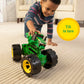 TOMY Monster Treads - All-Terrain John Deere Tractor - Tilting Monster Truck Toy with Heavy Duty Tires - John Deere Tractor Toys - Ages 3 Years and Up
