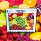 Twin Spring Goods 1000 Piece Jigsaw Puzzle, Fresh Fruits, 1,000 pcs
