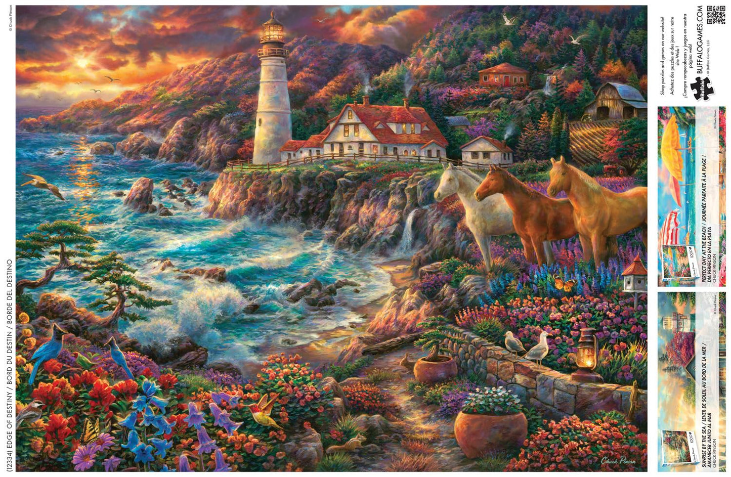 Buffalo Games - Edge of Destiny - 1000 Piece Jigsaw Puzzle for Adults