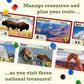 Underdog Games Trekking The National Parks - Award-Winning Family Board Game for Kids Ages 10+ - Easy to Learn, Fun Activities for 1-5 Players, Great