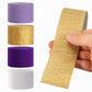 Purple-Gold Party Decorations Crepe-Paper Streamers - 8 Rolls White Purple Lavender Graduation Steamer Woman Birthday Wedding Bridal Shower Paper