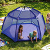 Alvantor® Baby Playpen Pop Up Play Yard 84"x84"x44”Large Kids Play Tent Indoor Outdoor Playhouse Mesh Play Pen, Mosquito Net Playpen Camping Beach