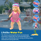 Waterproof Electric Swimming Doll for Pool and Bath, Interactive Swimmer Doll with Lifelike Backstroke, Fun Bath Toy for Toddlers, Excellent Summer