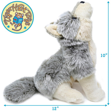 TigerHart Wolcott The Wolf - 11 Inch Stuffed Animal Plush