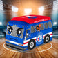 Bleacher Creatures Philadelphia 76ers Team Bus 8" NBA Kuricha Plushie - Soft Inspired Plush
