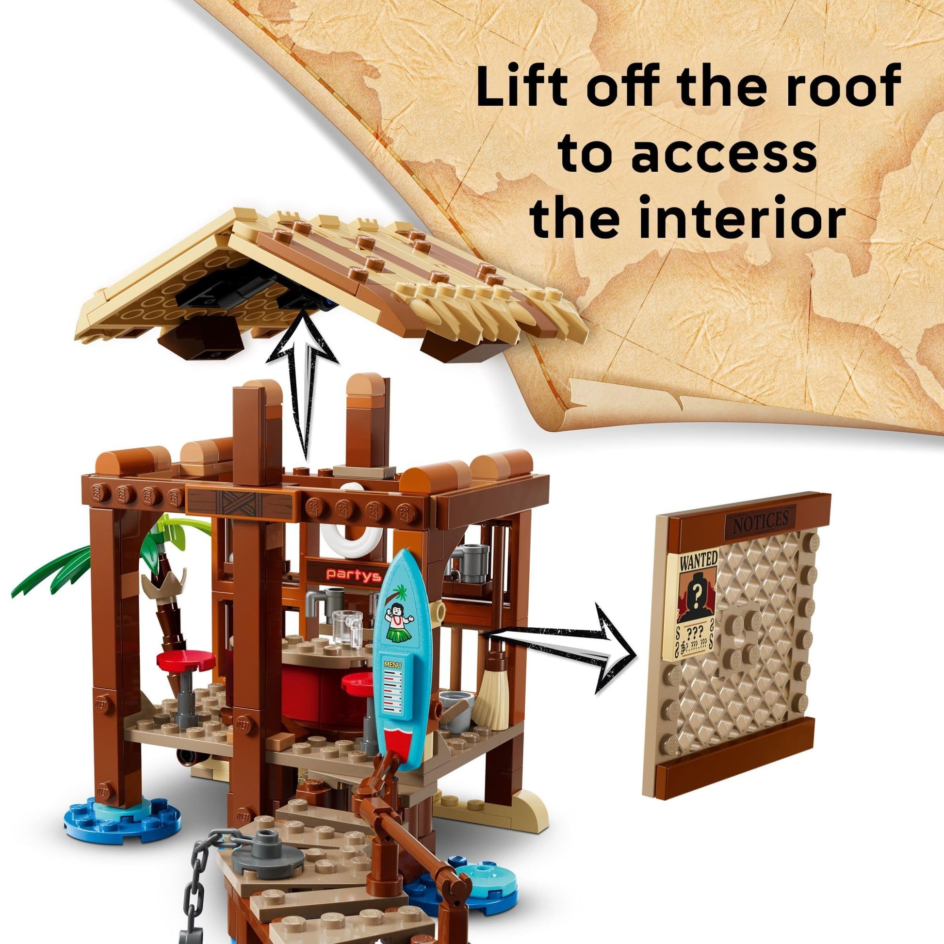 LEGO ONE PIECE Windmill Village Hut Building Blocks - Pretend Play Building Toy for Boys & Girls, Ages 8+ - Toy Figures & Playset for Anime Fans