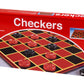 Pressman Checkers -- Classic Game With Folding Board and Interlocking Checkers, 2 Players