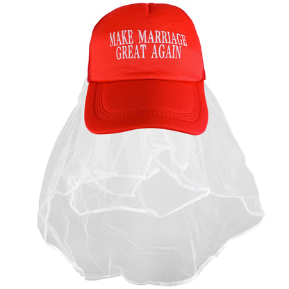 Pesky Patriot Make Marriage Great Again Funny Marriage Party Decorations Hat, Marriage Party Ideas, Supplies, Gifts, Jokes and Favors-Groom Hat