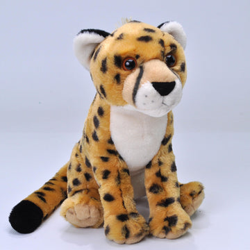 Wild Republic Cheetah, Cuddlekins, Stuffed Animal, 12 inches, Gift for Kids, Plush Toy, Fill is Spun Recycled Water Bottles (23852)