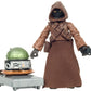 Star Wars 2009 Legacy Collection BuildADroid Action Figure BD No. 39 Jawa with Security Droid