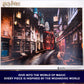 Harry Potter Wooden Maze Puzzle for Adults - Officially Licensed Difficult Jigsaw Puzzle - Unique Shaped Pieces, Brain Challenge, Premium Wall Art
