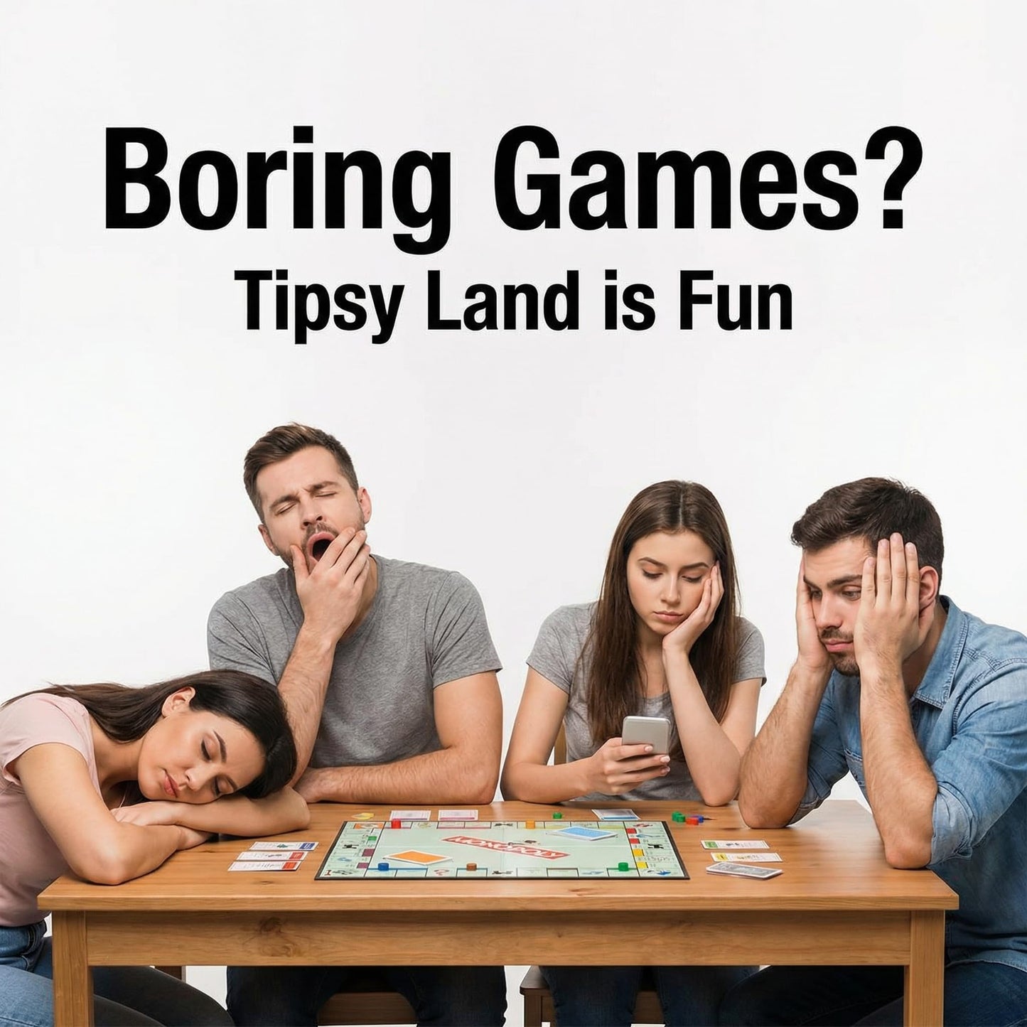 otkllbb Second Edition Interactive Party Board Game Mat, Official Funny Group Game with Fun Challenges for Adults, Families & Friends’ Gatherings (2-8