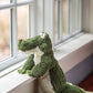 Mary Meyer Stuffed Animal Cozy Toes Soft Toy, 17-Inches, Alligator