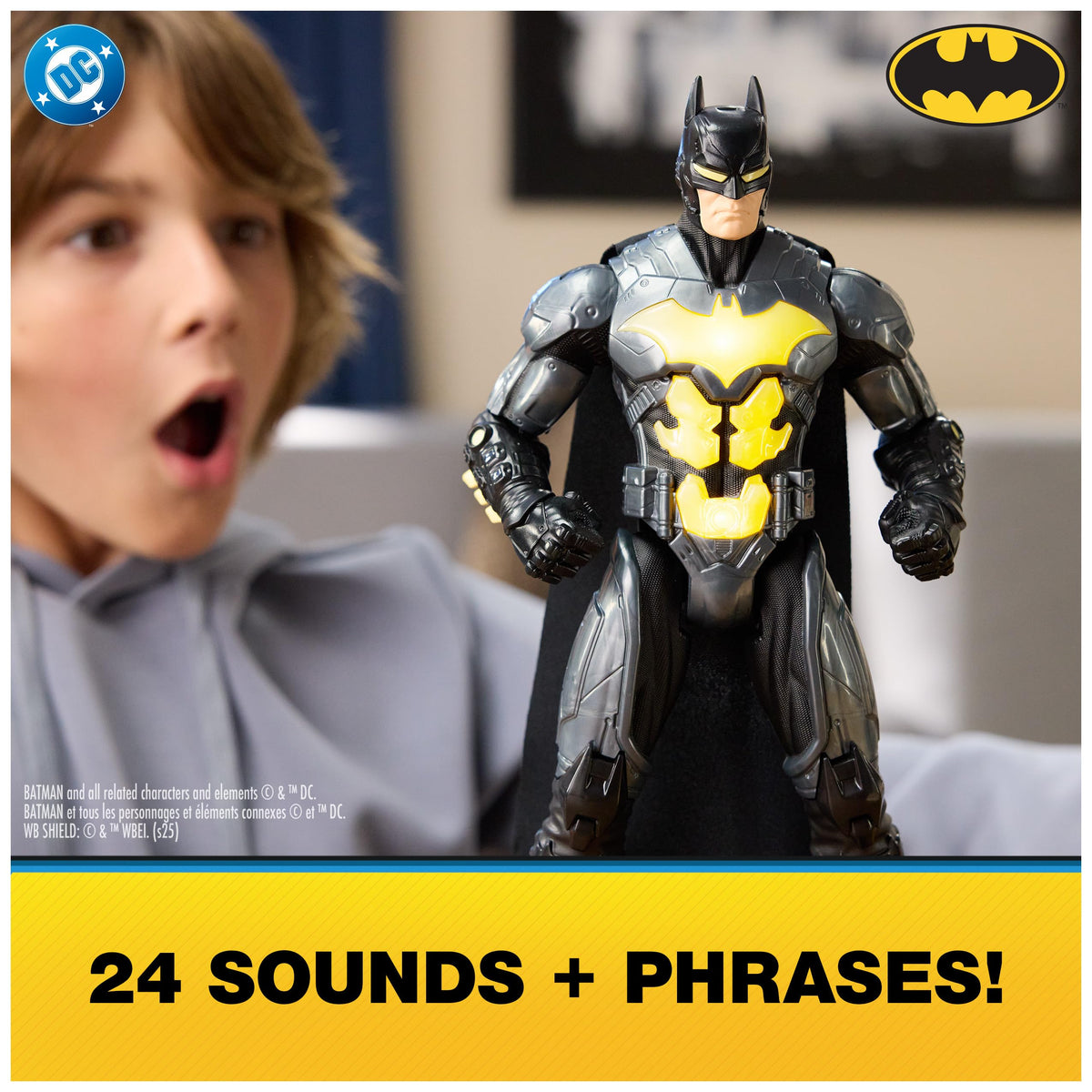 DC Comics Batman Night Flare Action Figure, 12-Inch