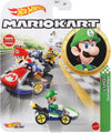 Hot Wheels Mario Kart Collection of 1:64 Scale Die-Cast Replica Vehicles, Toy Collectibles