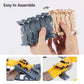 TUMAMA 249pcs Construction Race Track Vehicle Toys for Boys and Girls, STEM Building Bendable Cars Track Sets for Toddlers 3 4 5 6 Years Old