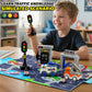 Weelozing Pull Back Truck Car Toddler Toy Set for 3 4 5 Year Old Boys and Girls with 2 in 1 Playmat Storage Bag, Kids Toys Age 3-5 Birthday Gifts
