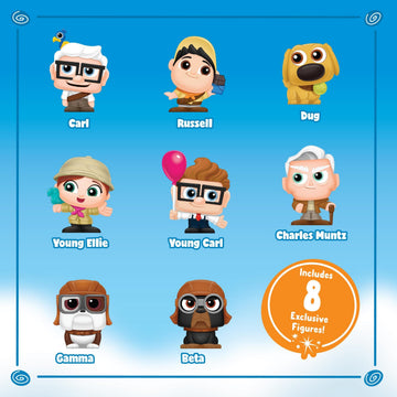 Just Play Disney Doorables Up Collector Pack, Collectible Blind Bag Figures, Kids Toys for Ages 5 Up, Amazon Exclusive