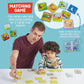 Peaceable Kingdom Sunny and Stormy Day Book and Game, Cooperative Sharing and Emotional Learning Activity, Social Skills Board Game for Kids Ages 3