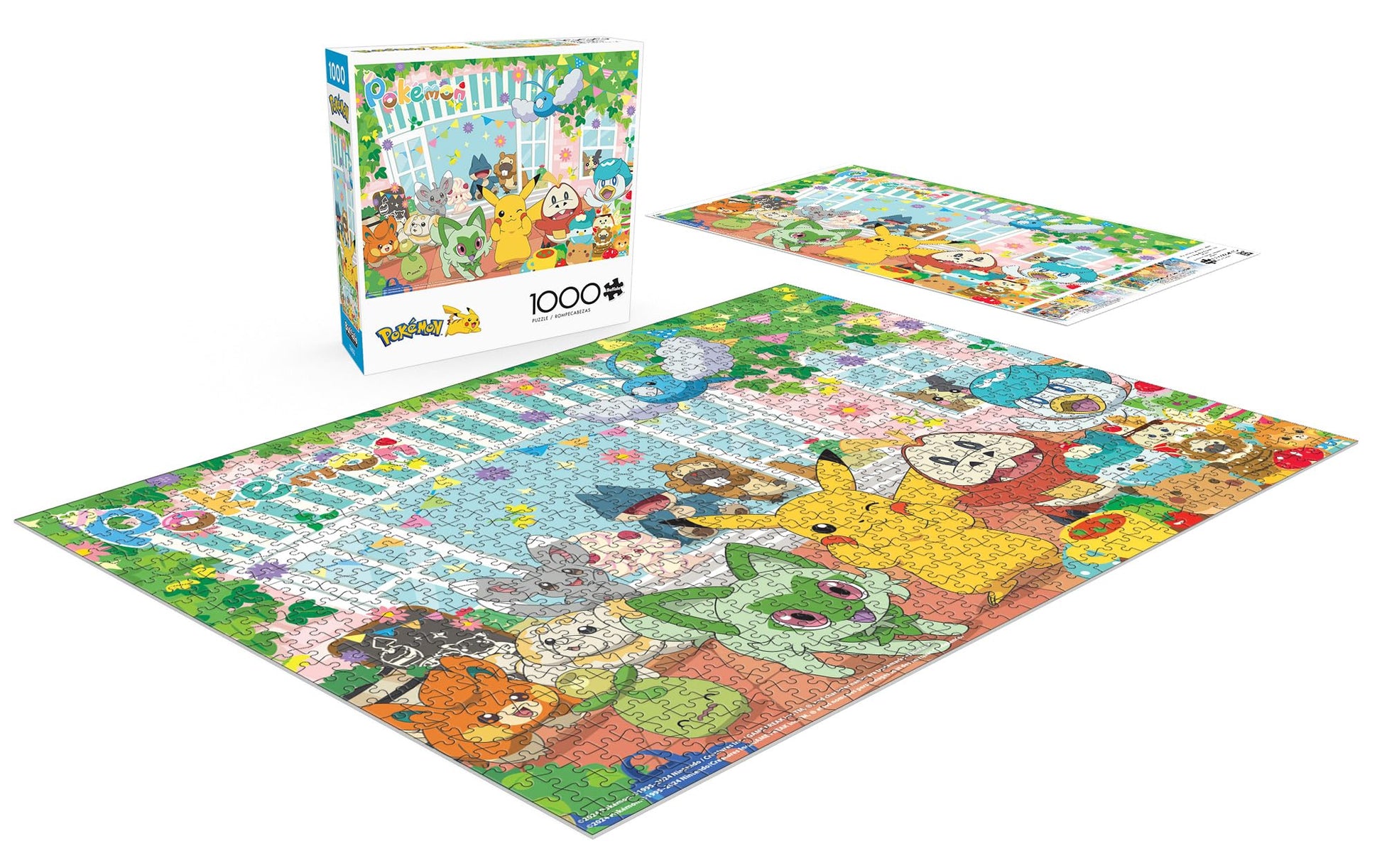 Buffalo Games - Pokemon - Happy Cafe - 1000 Piece Jigsaw Puzzle for Adults -Challenging Puzzle Perfect for Game Nights - Finished Size is 26.75 x