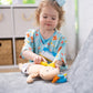 Melissa & Doug Pediatric Nurse Role Play Costume Set (8 pcs) - Includes Baby Doll, Stethoscope