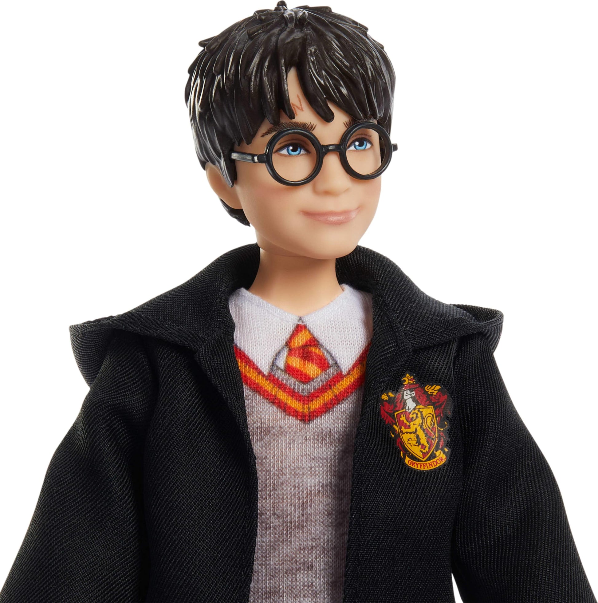 Mattel Harry Potter Toys, Harry Potter Fashion Doll in Removable Signature Hogwarts Uniform with Wand Accessory, Inspired by The Movie