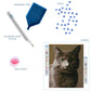 DIAMOND DOTZ Smokey Cat Diamond Painting Kits for Adults - Diamond Art Kits a Relaxing Creative Craft Kit with Dotz Gems 14.8"x11.8"