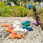 uyrzwek 4 Pcs 12in 3D Printed Snake Toys,3D Printed Animals for Easter Eggs Filled,Easter Basket Stuffers Essentials,Home Decor Christmas Fidget Toys