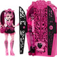 Monster High Skulltimate Secrets Doll & Accessories Set, Monster Mysteries Draculaura with Dress-Up Closet & 19+ Surprises Including Clothes