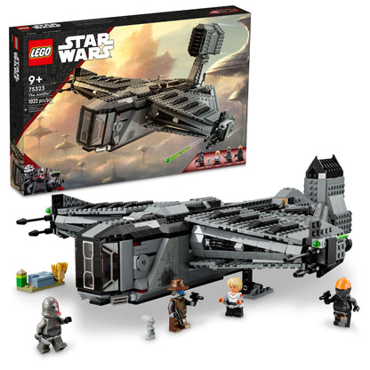 LEGO Star Wars The Justifier 75323, Buildable Toy Starship with Cad Bane Minifigure and Todo 360 Droid Figure, The Bad Batch Set, Gifts for Kids, Boys