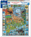 White Mountain 1000 Piece Jigsaw Puzzle State Landmarks Map, Best Of Maine