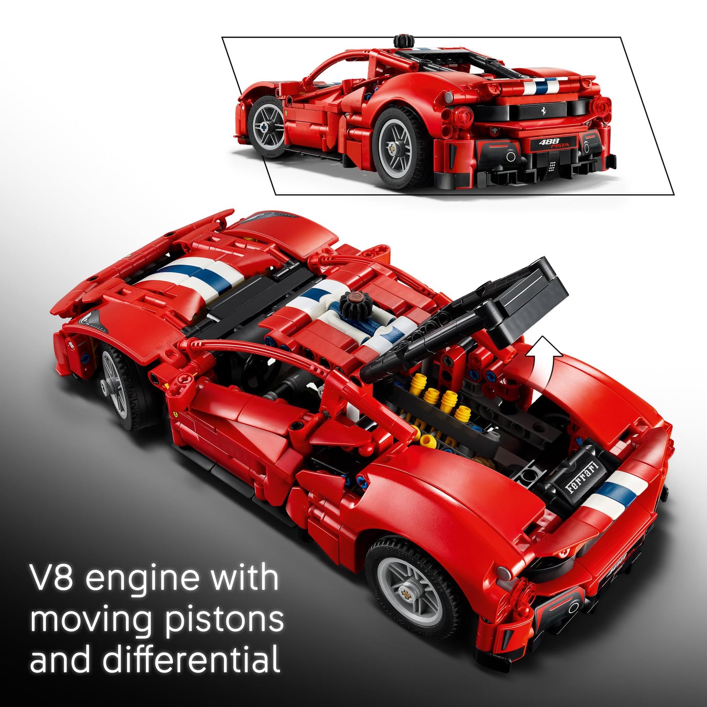 LEGO Technic Ferrari 488 Pista Car 42235