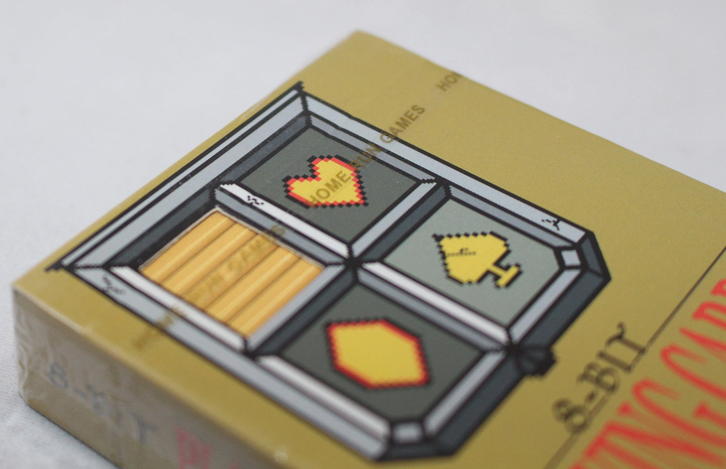 Home Run Games 8-Bit Gold Legacy Playing Cards