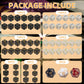 63 PCS MTG Counter Dice Set - AbilityKeyword Counters, -1/+1 Life Counter, Shield Life Counter Dice, Creature Stat Buffs, Marble Colour D6 Cube Dice