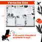 GSM Brands Disposable Airplane Tray Table Cover (Pack of 20) - Double Sided with 12 Games - Opaque White