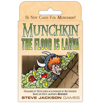 Munchkin: The Floor is Larva by Steve Jackson Games, Strategy Card Game, for 3 to 6 Players and Ages 10+
