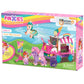 PINXIES Unicorn Ice Cream Truck | Build-Your-Own Magical Animals Play Set, Kids 3D Puzzle Toy - STEM Girl Toys Ages 6-7 and Up