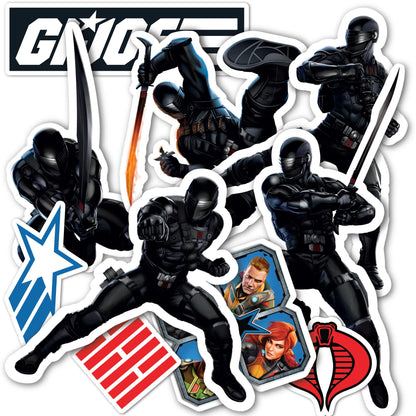 Desert Cactus GI Joe 10 Sticker Sheet Vinyl Decal Laptop Water Bottle Car Scrapbook Favor Party Supplies (21)