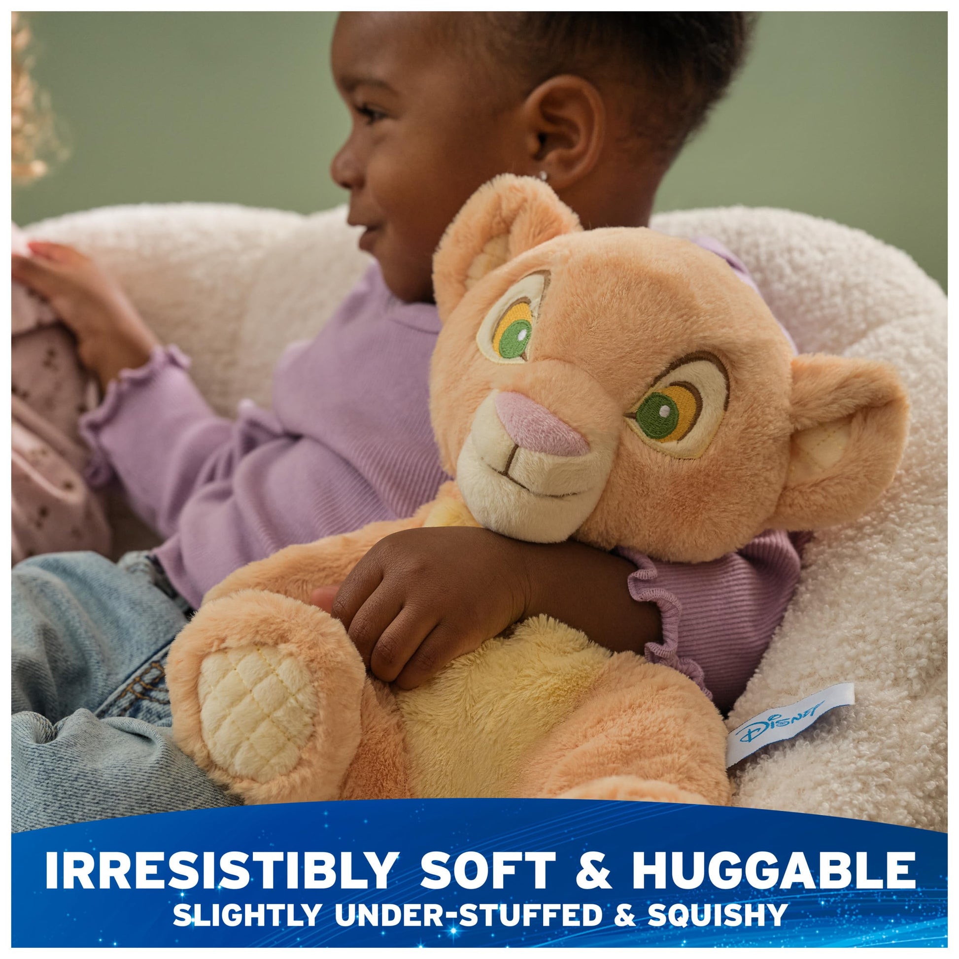 GUND Disney The Lion King Oh So Snuggly Nala 12.5-Inch Plush Toy, Ages 0+