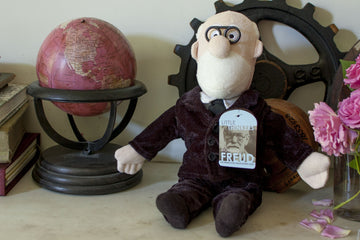The Unemployed Philosophers Guild Sigmund Freud Little Thinker - 12" Soft Stuffed Plush Doll