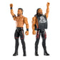 Mattel WWE Main Event Showdown Action Figures 2-Pack with Accessory, Series #24 Tama Tonga & Jacob Fatu Collectible Set, 6-inch