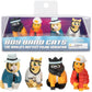 Archie McPhee Boy Band Cats - Set of 4 Soft Vinyl Figures for Crazy Cat Ladies & Lovers, Celebrating 90s Pop Group Hiss2Purr - Nostalgic Novelty Toy