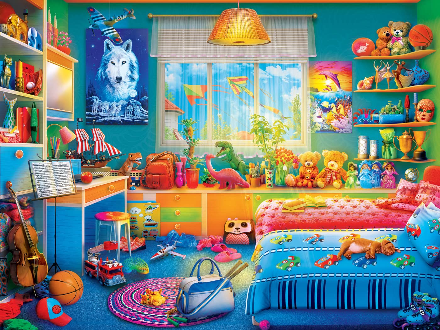 Masterpieces 500 Piece Jigsaw Puzzle For Adults and Family - Annie's Hideaway - 18"x24"