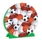 Beistle Party Decoration 3 - D Sports Centerpiece 9" (1/Pkg) - 12 Pack