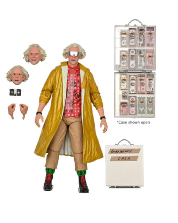 NECA Back to THE Future - Ultimate Doc Brown 2015 - Figurine articulée 18cm